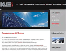 Tablet Screenshot of kve-systems.be